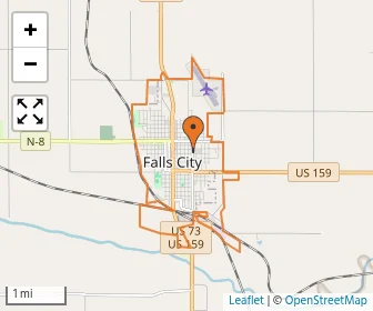 Area schools map